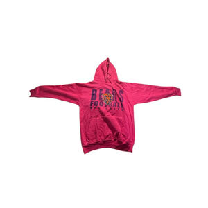 Men's Authentic Life Apparel Pink Bears Football Hoodie XL #402